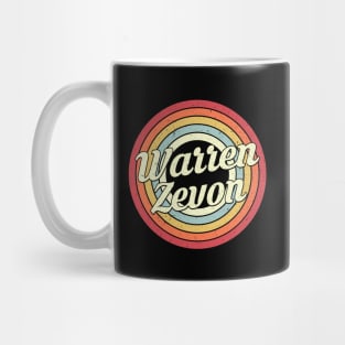 Warren Proud Name Retro Rainbow Tribute Mug